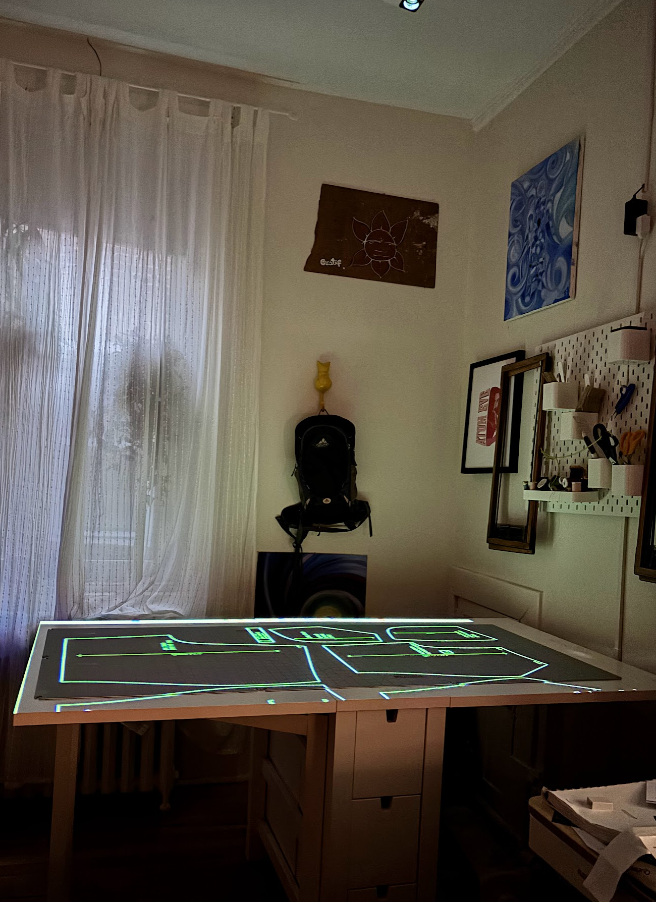 Projector Sewing